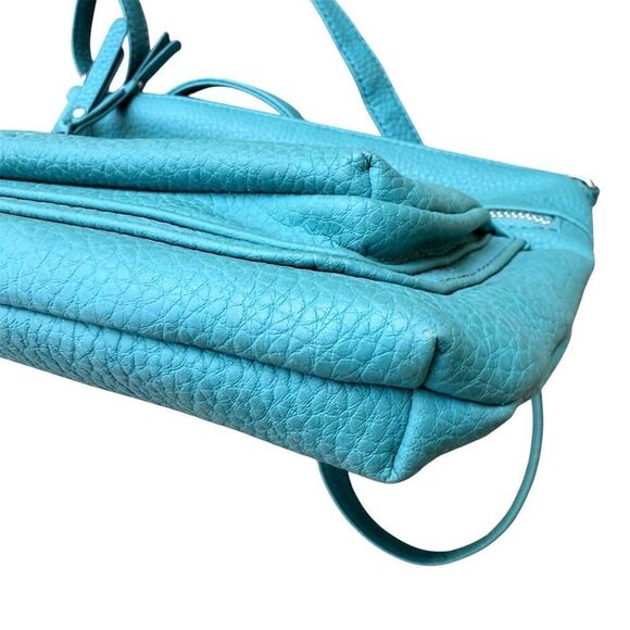 Relic Riley by Fossil Women's Turquoise Crossbody Bag Adjustable Strap Casual - Picture 13 of 15